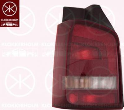 KLOKKERHOLM 95680727 задний фонарь на VW MULTIVAN V (7HM, 7HN, 7HF, 7EF, 7EM, 7EN)