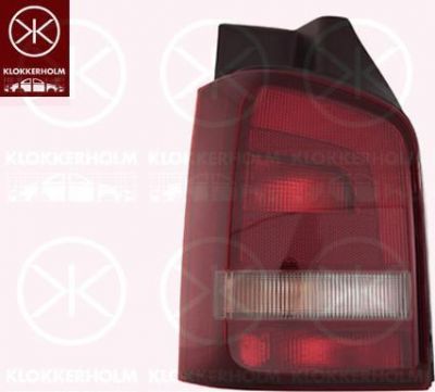 KLOKKERHOLM 95680728 задний фонарь на VW MULTIVAN V (7HM, 7HN, 7HF, 7EF, 7EM, 7EN)