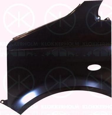 KLOKKERHOLM 9568312A1 крыло на VW MULTIVAN V (7HM, 7HN, 7HF, 7EF, 7EM, 7EN)