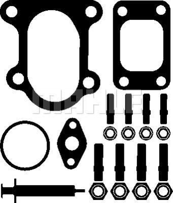 Knecht/Mahle 001 TA 14455 000 монтажный комплект, компрессор на MERCEDES-BENZ ATEGO