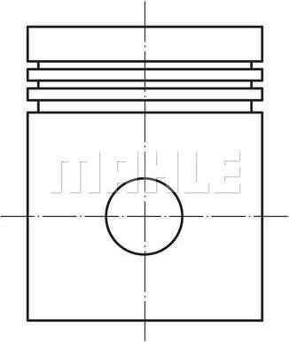 Knecht/Mahle 013 02 00 поршень на MORGAN PLUS FOUR