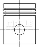 Knecht/Mahle 013 02 01 поршень на MORGAN PLUS FOUR