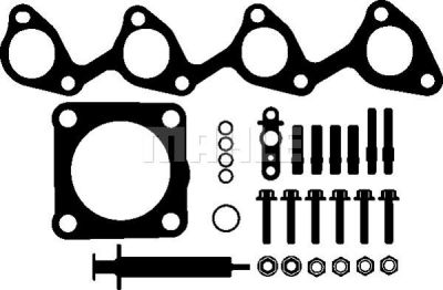 Knecht/Mahle 014 TA 16084 000 монтажный комплект, компрессор на FORD FOCUS II седан (DA_)