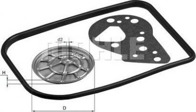 Knecht/Mahle HX 82D гидрофильтр, автоматическая коробка передач на AUDI 100 (4A, C4)