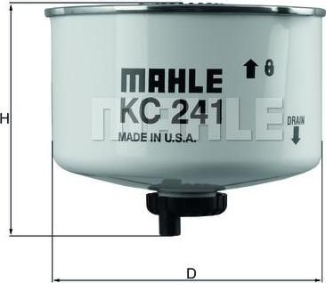 Knecht/Mahle KC 241D топливный фильтр на LAND ROVER RANGE ROVER SPORT (LS)