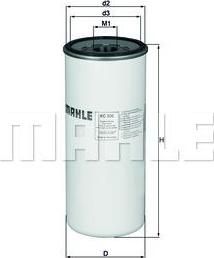 Knecht/Mahle KC 300 топливный фильтр на RENAULT TRUCKS Premium 2