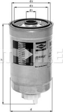Knecht/Mahle KC 32 топливный фильтр на MAN SЬ