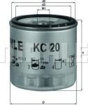 KNECHT/MAHLE Фильтр топливный FORD (1502254, KC20)