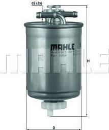 Knecht/Mahle KL 103 топливный фильтр на VW POLO CLASSIC (6KV2)