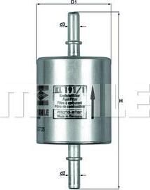 Knecht/Mahle KL 191/1 топливный фильтр на JOHN DEERE Series 5020