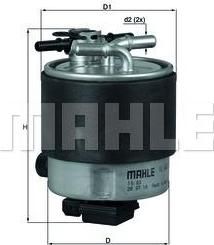 Knecht/Mahle KL 440/19 топливный фильтр на NISSAN PICK UP II (D21)
