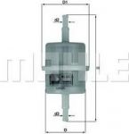 Knecht/Mahle KL 63 OF топливный фильтр на PEUGEOT 205 II (20A/C)