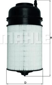 Knecht/Mahle KX 276/6D топливный фильтр на MERCEDES-BENZ AROCS