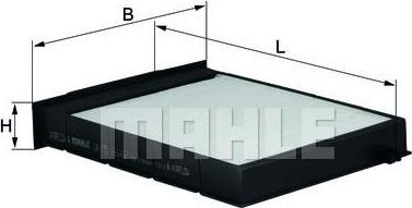 KNECHT/MAHLE Фильтр салонный RENAULT Meg 02-> (7701055109, LA175)