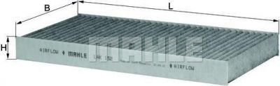 Knecht/Mahle LAK 152 фильтр, воздух во внутренном пространстве на IVECO DAILY III фургон/универсал