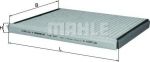 Knecht/Mahle LAK 447 фильтр, воздух во внутренном пространстве на KIA CARENS IV