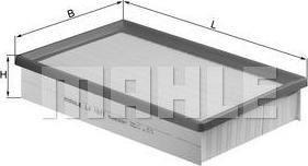 Knecht/Mahle LX 1571 воздушный фильтр на VOLVO C30