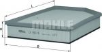 KNECHT/MAHLE LX1591/9 фильтр воздушный!Volvo S60 1.6T 10>/XC60 2.4D 08> (LX 1591/9)