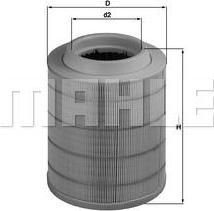 Knecht/Mahle LX 1798 воздушный фильтр на MAN TGM