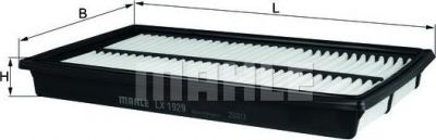 Knecht/Mahle LX 1929 воздушный фильтр на SUBARU OUTBACK (BE, BH)