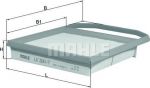 Knecht/Mahle LX 2841/7 воздушный фильтр на MERCEDES-BENZ GLS (X166)