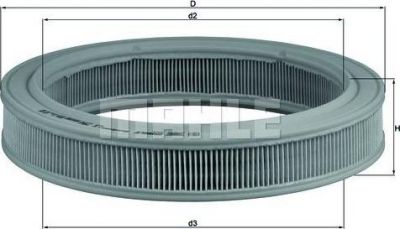 Knecht/Mahle LX 294 воздушный фильтр на FORD SCORPIO I (GAE, GGE)