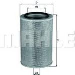 Knecht/Mahle LX 345 воздушный фильтр на IVECO EuroFire