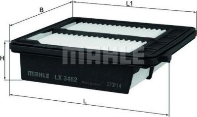 Knecht/Mahle LX 3462 воздушный фильтр на HONDA CR-Z (ZF1)