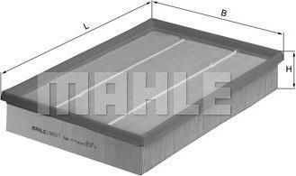 Knecht/Mahle LX 460/1 воздушный фильтр на FIAT CROMA (154)