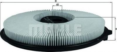 Knecht/Mahle LX 544 воздушный фильтр на SUZUKI SWIFT II седан (AH, AJ)