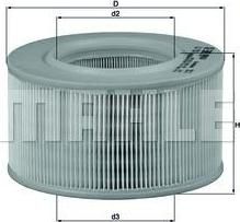 Knecht/Mahle LX 720 воздушный фильтр на SAAB 900 I (AC4, AM4)