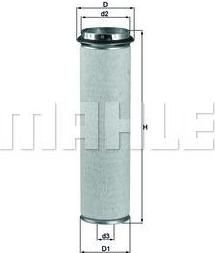 Knecht/Mahle LXS 37/1 фильтр добавочного воздуха на DEUTZ-FAHR AGROSTAR