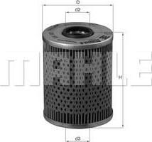Knecht/Mahle OX 187D масляный фильтр на 3 купе (E46)