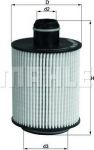 Knecht/Mahle OX 553D масляный фильтр на PEUGEOT BIPPER Tepee