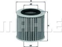 KNECHT/MAHLE Фильтр масляный SEAT/SKODA/VW (03D198819A, OX360D)