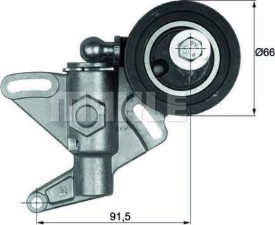 Knecht/Mahle TH 15 38 термостат, охлаждающая жидкость на AUDI 90 (89, 89Q, 8A, B3)