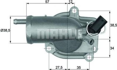 Knecht/Mahle TH 9 87 термостат, охлаждающая жидкость на MERCEDES-BENZ C-CLASS универсал (S202)