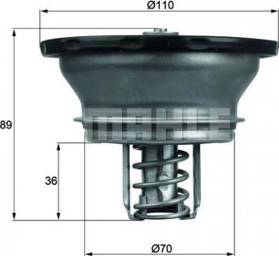 Knecht/Mahle THD 3 82 термостат, охлаждающая жидкость на RENAULT TRUCKS C-Serie