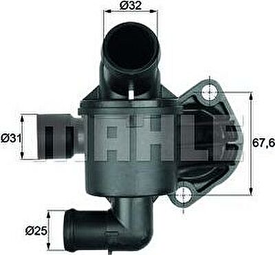 Knecht/Mahle TI 35 87 термостат, охлаждающая жидкость на VW CRAFTER 30-50 фургон (2E_)