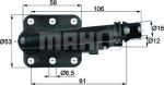 Knecht/Mahle TO 5 82 термостат, масляное охлаждение на 5 Touring (E61)
