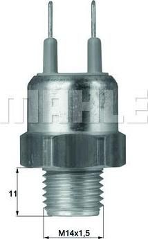 Knecht/Mahle TSW 26 термовыключатель, вентилятор радиатора на 3 Touring (E30)