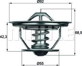 Knecht/Mahle TX 35 79 термостат, охлаждающая жидкость на SCANIA 3 - series