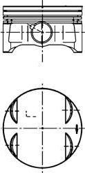 Kolbenschmidt 40087600 поршень на 3 купе (E46)