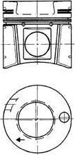 Kolbenschmidt 40175600 поршень на MERCEDES-BENZ SK