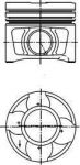 Kolbenschmidt 40356620 поршень на SKODA OCTAVIA Combi (1Z5)