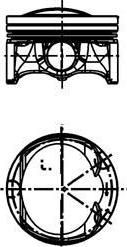 Kolbenschmidt 40760600 поршень на SKODA OCTAVIA (5E3)