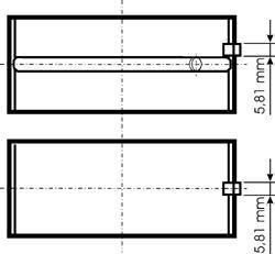 Kolbenschmidt 79364600 подшипник коленвала на RENAULT TRUCKS Kerax