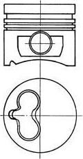 Kolbenschmidt 92006800 поршень на RENAULT CLIO I (B/C57_, 5/357_)
