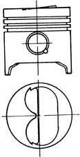Kolbenschmidt 92231600 поршень на FIAT TIPO (160)