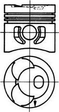 Kolbenschmidt 92800620 поршень на MERCEDES-BENZ O 309